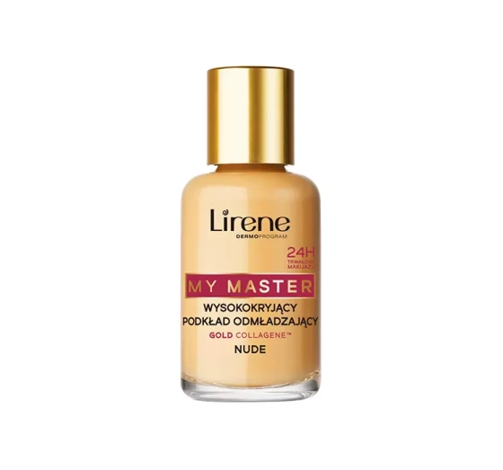 lirene my master wysokokryjący podkład odmładzający do twarzy nude 30ml