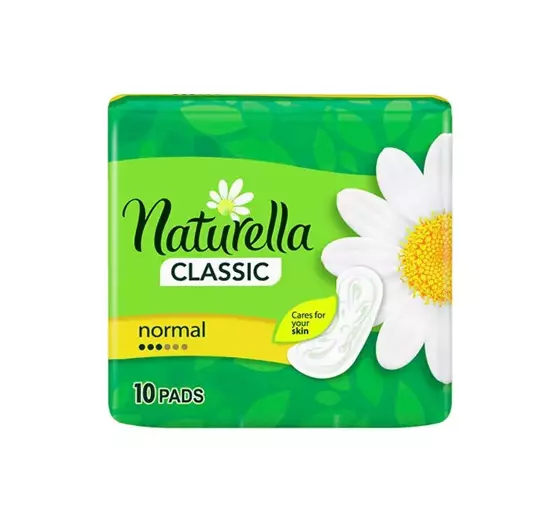 Naturella classic normal podpaski higieniczne bez skrzydełek 10 sztuk