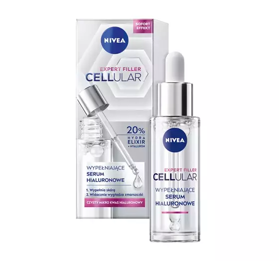 Nivea Cellular Expert Filler Hialuronowe Serum Wype Niaj Ce Ml