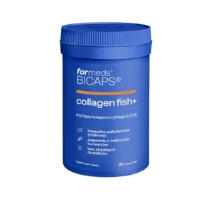 Formeds Bicaps Collagen Fish+ suplement diety 60 kapsułek