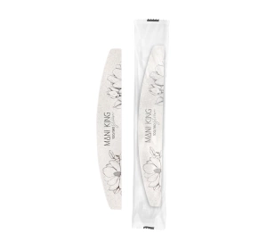 Aba Group Mani King Slim pilnik do paznokci półksiężyc 100/180 pakiet folia