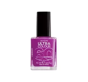 Avon Ultra Colour 60 Second Express szybkoschnący lakier do paznokci Ultraviolet 10 ml
