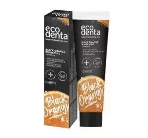 Ecodenta Black Orange wybielająca pasta do zębów o smaku pomarańczy 100 ml