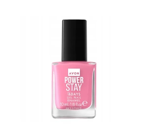 Avon Power Stay żelowy lakier do paznokci Pink Caprice 10 ml
