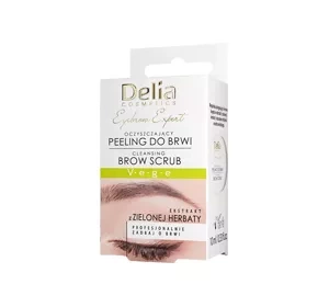 Delia Cosmetics Eyebrow Expert oczyszczający peeling do brwi 10 ml
