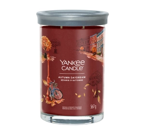 Yankee Candle Signature Tumbler duża świeca zapachowa Autumn Daydream 567 g