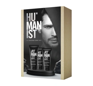 Delia Humanist zestaw kosmetyków dla mężczyzn żel do mycia ciała 200 ml + balsam po goleniu 150 ml + krem do rąk 100 ml