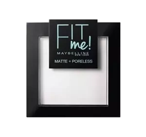 Maybelline Fit Me matujący puder do twarzy w kamieniu 090 Translucent 9 g