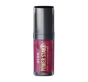 Avon Power Stay płynna pomadka do ust Cherry Charge 7 ml