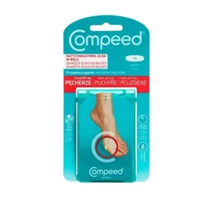 Compeed plastry na pęcherze wąskie 6 sztuk