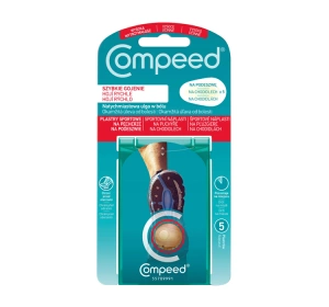 Compeed plastry na pęcherze na podeszwie sportowe 5 sztuk
