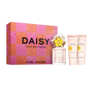 Marc Jacobs Daisy Eau So Fresh woda toaletowa spray 75 ml + balsam do ciała 75 ml + żel pod prysznic 75 ml