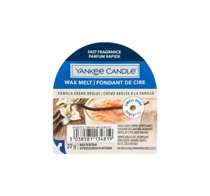 Yankee Candle wosk zapachowy do kominków Vanilla Crème Brulee 22 g