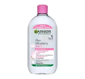 Garnier płyn micelarny 3w1 skóra wrażliwa 700 ml