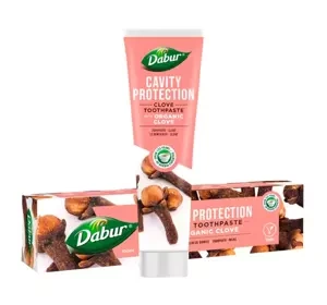 Dabur Clove przeciwpróchnicza pasta do zębów z organicznym goździkiem 100 ml