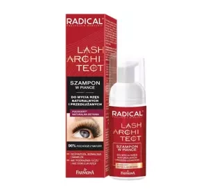 Farmona Radical Lash Architect szampon w piance do mycia rzęs naturalnych i przedłużonych 50 ml