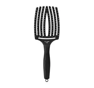 Olivia Garden Fingerbrush Combo Large szczotka do włosów Black