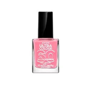 Avon Ultra Colour 60 Second Express szybkoschnący lakier do paznokci Bubblegum 10 ml