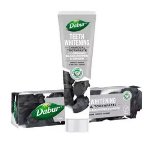 Dabur Black Pepper pasta do wybielania zębów z organicznym czarnym pieprzem i imbirem 100 ml