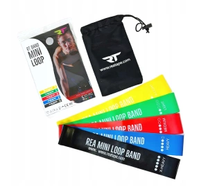 Rea Tape Band Mini Loop zestaw gum oporowych do ćwiczeń 5 sztuk
