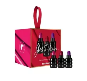 Cacharel woda perfumowana Yes I Am Pink 5 ml + Yes I Am 5 ml + Yes I Am Fabulous 5 ml