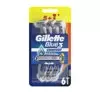 GILLETTE BLUE 3 COMFORT MASZYNKA JEDNORAZOWA 6 SZTUK