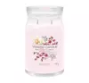 YANKEE CANDLE SIGNATURE ŚWIECA ZAPACHOWA PINK CHERRY & VANILLA 567G