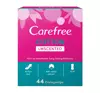 CAREFREE COTTON WKŁADKI HIGIENICZNE BEZZAPACHOWE 44 SZTUKI