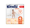 CLEANIC KINDII PANTS PIELUCHOMAJTKI DLA DZIECI ROZMIAR 4 MAXI 9-15KG 22 SZTUK