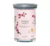 YANKEE CANDLE SIGNATURE ŚWIECA ZAPACHOWA TUMBLER PINK CHERRY & VANILLA 567G