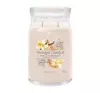 YANKEE CANDLE SIGNATURE ŚWIECA ZAPACHOWA VANILLA CREME BRULE 567G