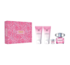 VERSACE BRIGHT CRYSTAL WODA TOALETOWA SPRAY 90ML + 5ML + ŻEL 100ML + BALSAM 100ML