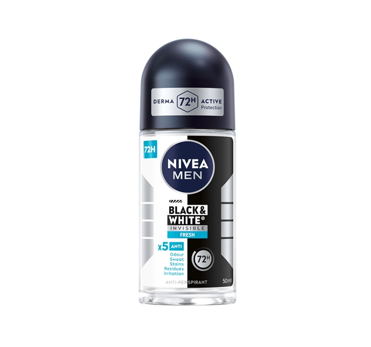 nivea black & white invisible fresh antyperspirant w kulce 50 ml   