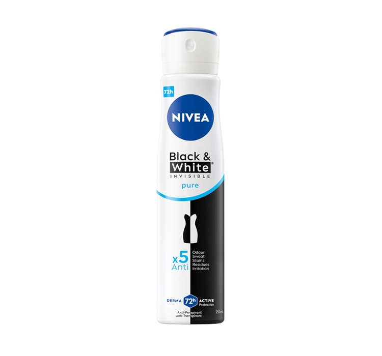 nivea black & white invisible pure