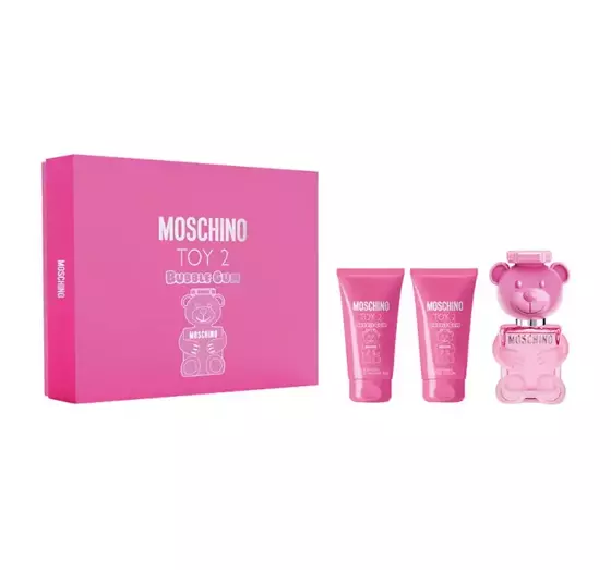 moschino toy 2 bubble gum woda toaletowa 50 ml   zestaw