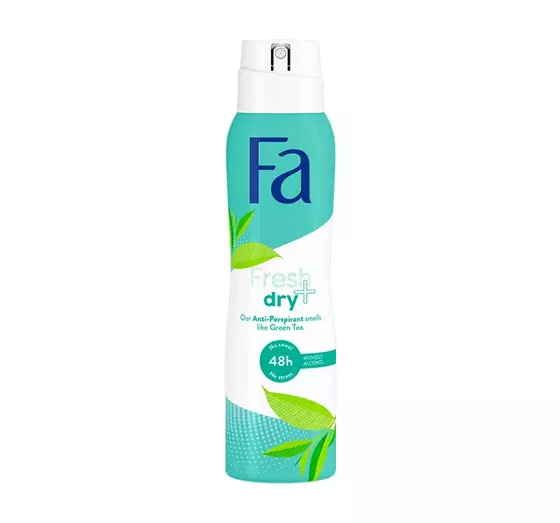 fa fresh & dry green tea antyperspirant w sprayu 150 ml   