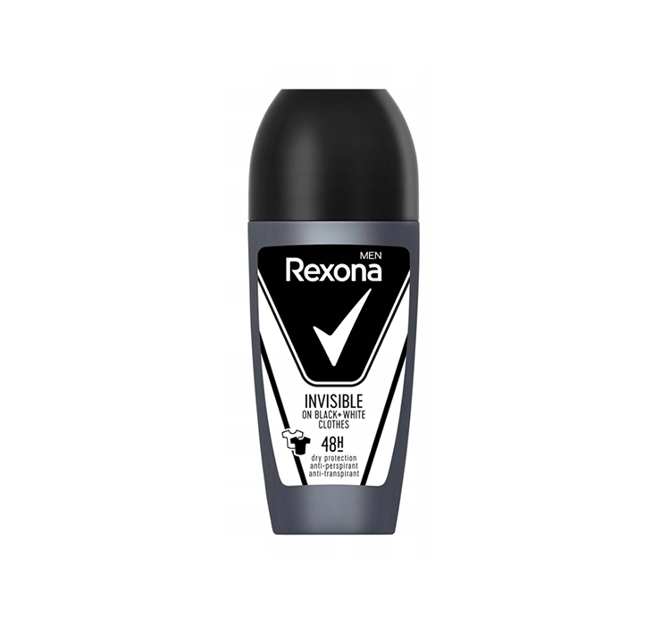 rexona invisible on black + white clothes antyperspirant w kulce 50 ml   