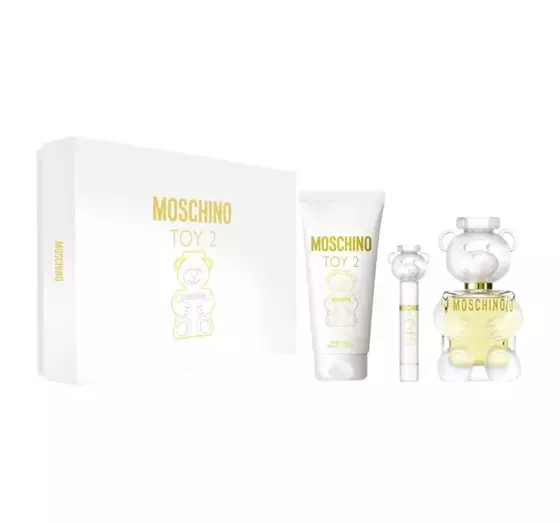 moschino toy 2 woda perfumowana 100 ml   zestaw