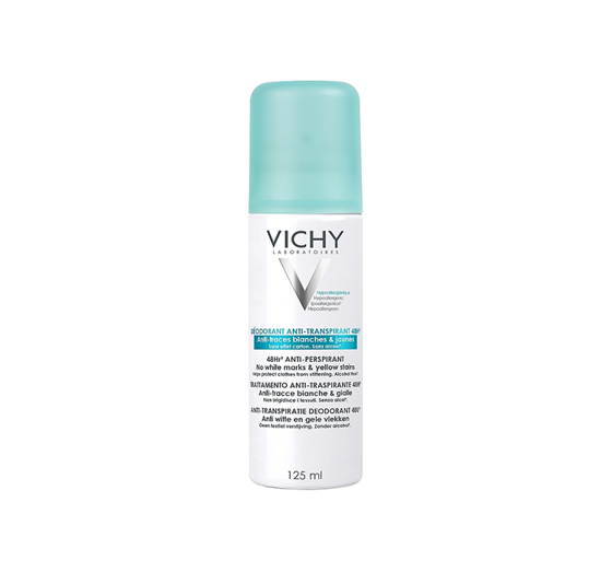 vichy 48h anti-traces anti-stains antyperspirant w sprayu 125 ml   