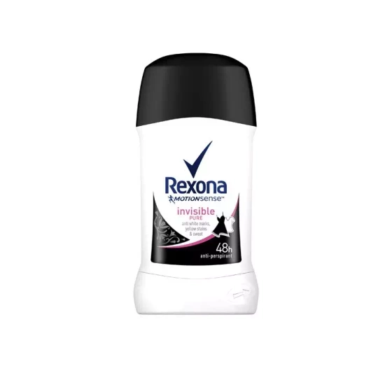 rexona invisible pure antyperspirant w sztyfcie 40 ml    