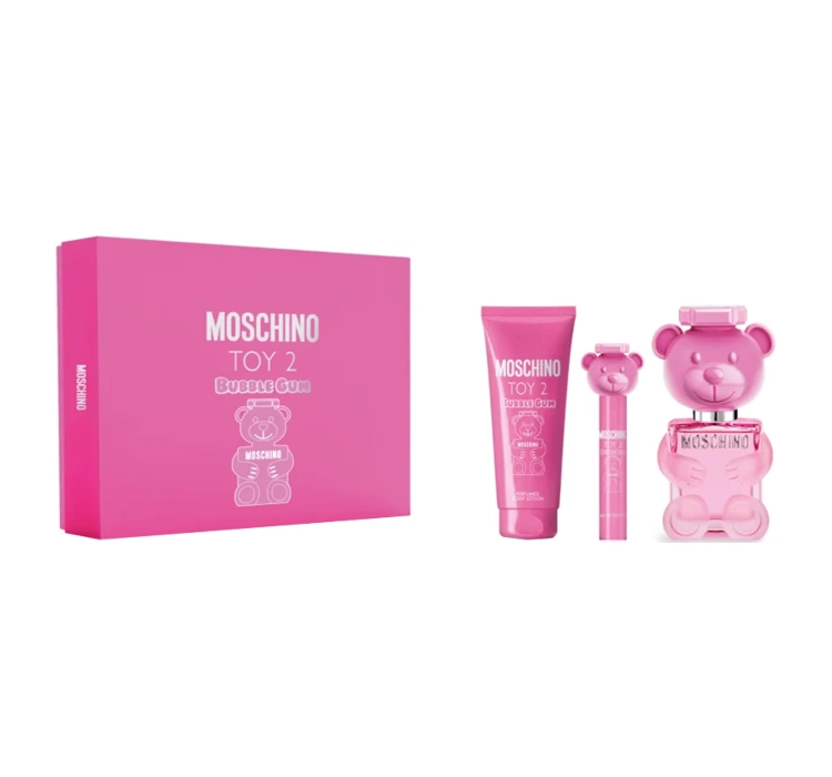 moschino toy 2 bubble gum woda toaletowa 100 ml   zestaw