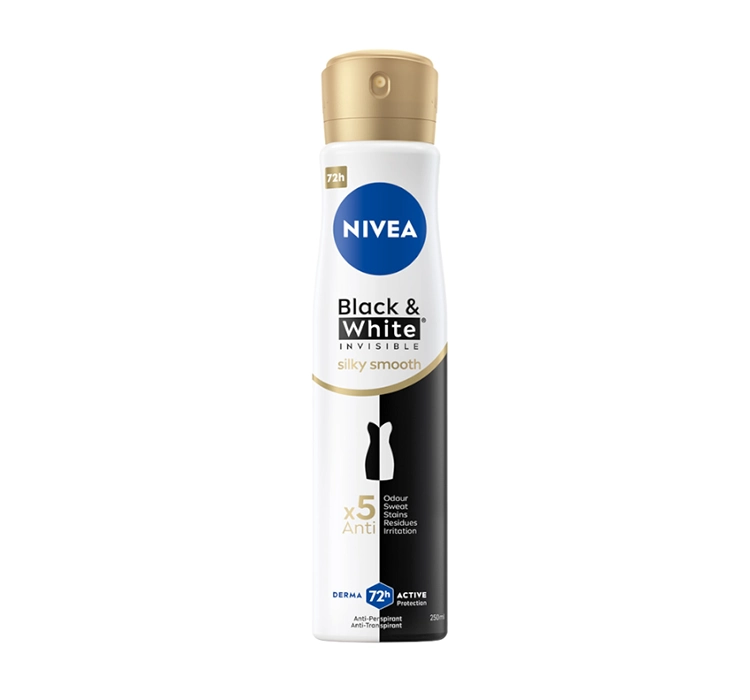 nivea black & white invisible silky smooth