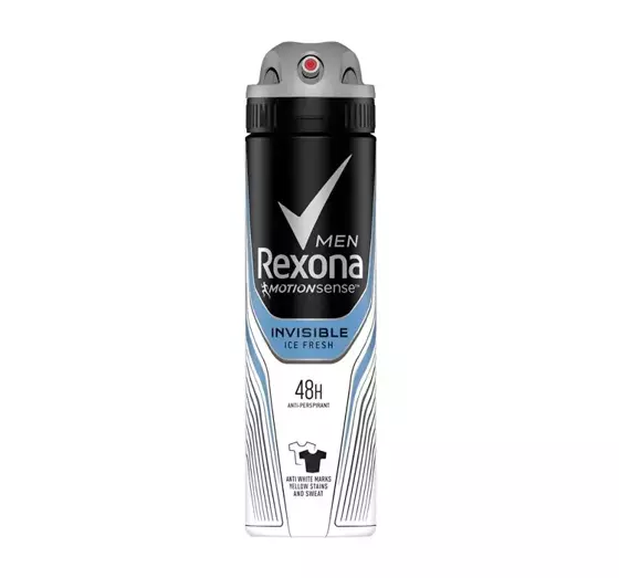 rexona invisible ice fresh antyperspirant w sprayu 150 ml   