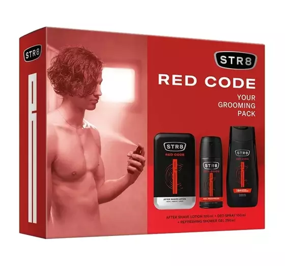 str8 red code woda po goleniu 100 ml   zestaw