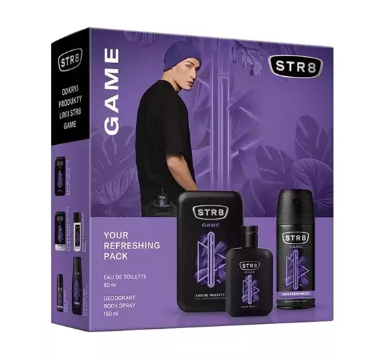 str8 game woda toaletowa 50 ml   zestaw