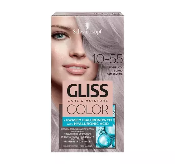 gliss care & moisture color farba do włosów z kwasem hialuronowym 10-55 ...