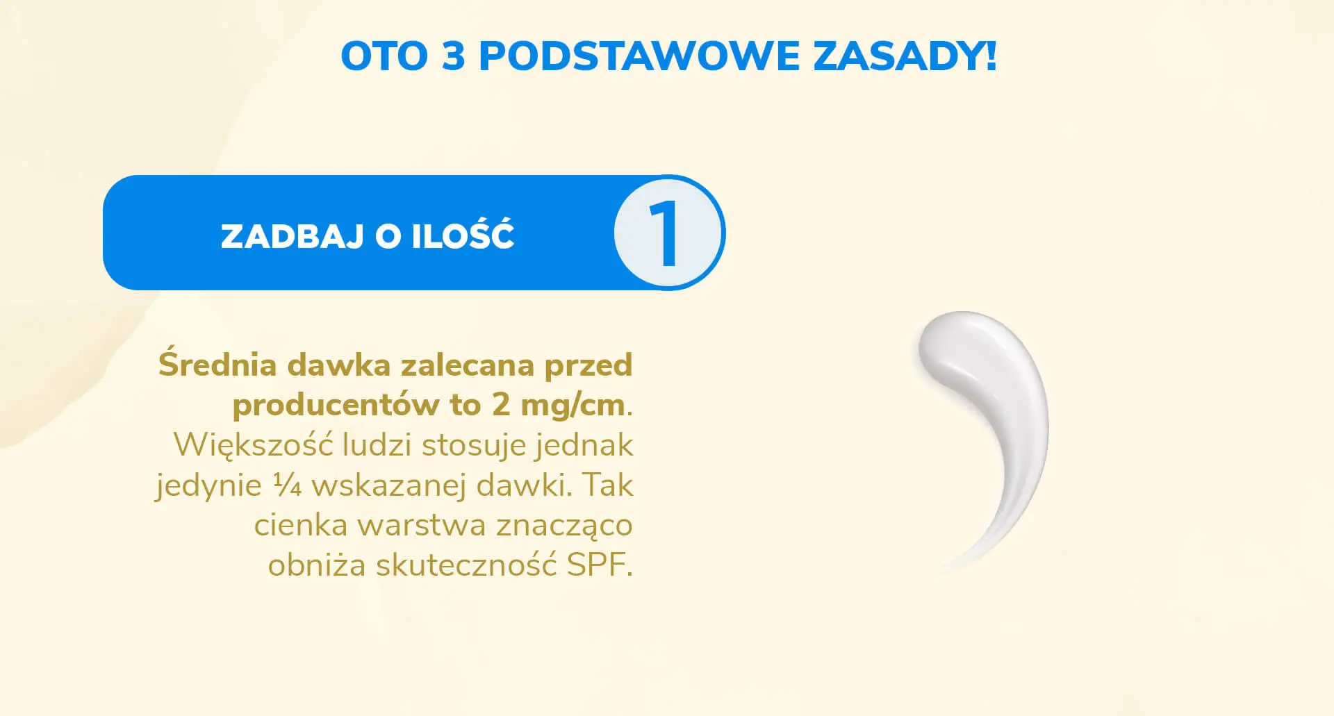 SPF - podstawowoe zasady nakładania