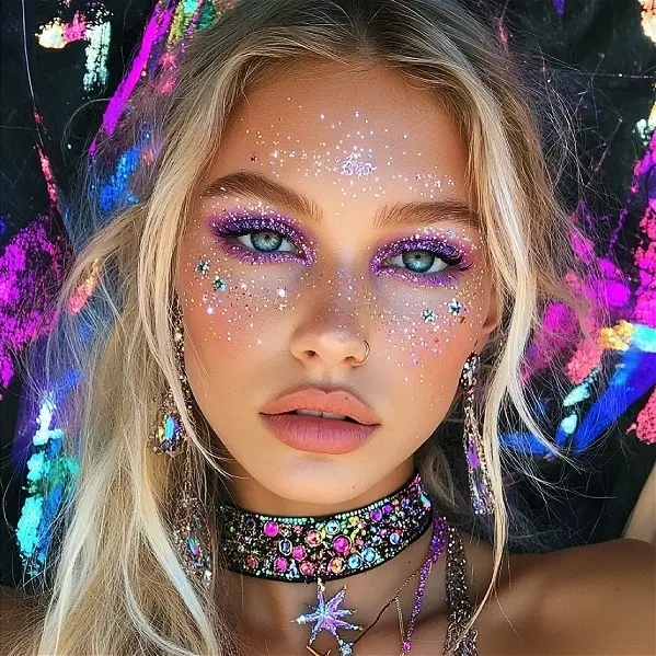 festival makeup przyklad 1