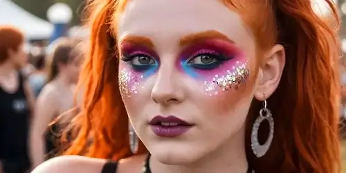 Festival makeup