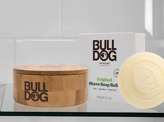 bulldog original shave soap mydło do golenia w bambusowym etui 100g ...